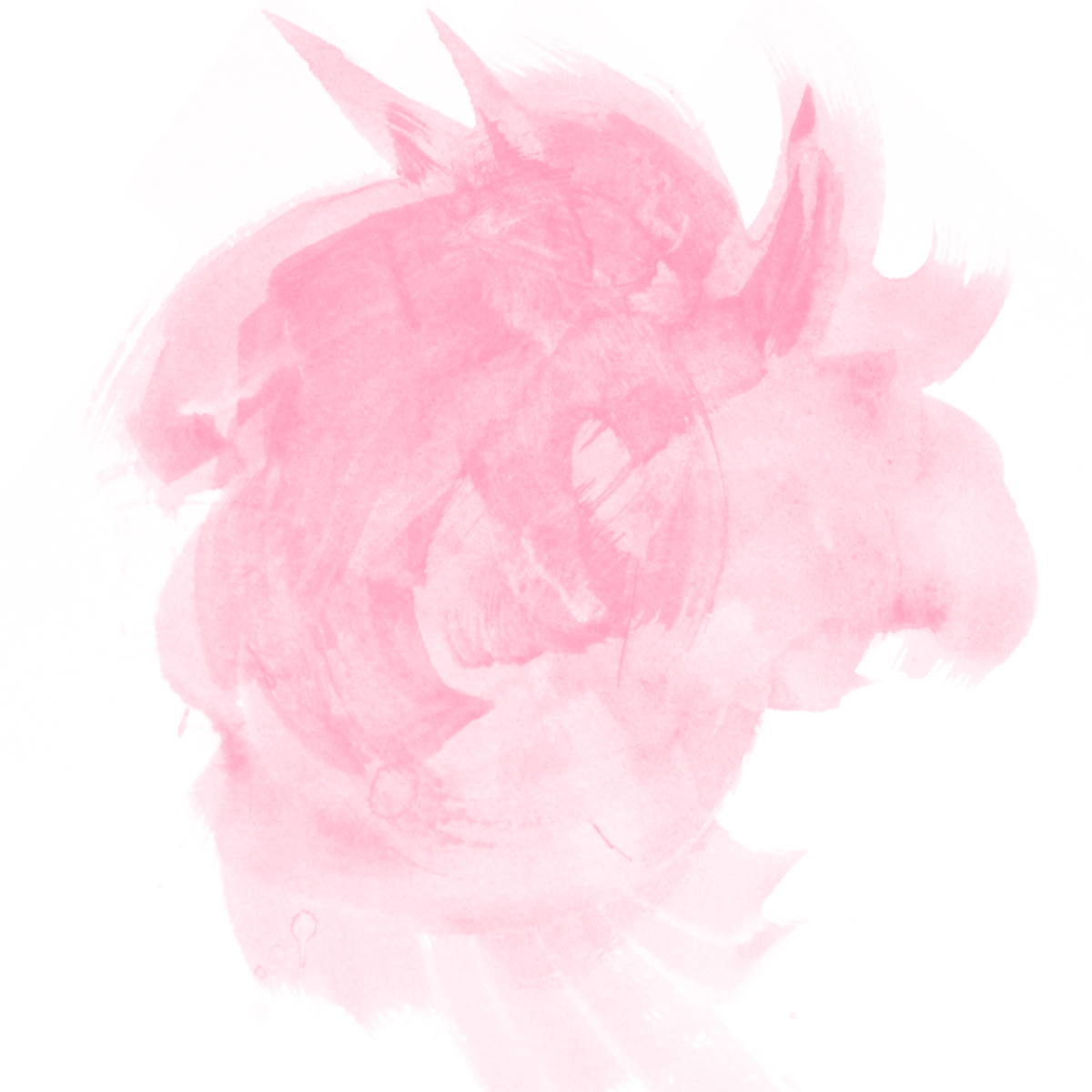 Pink Watercolor Stain